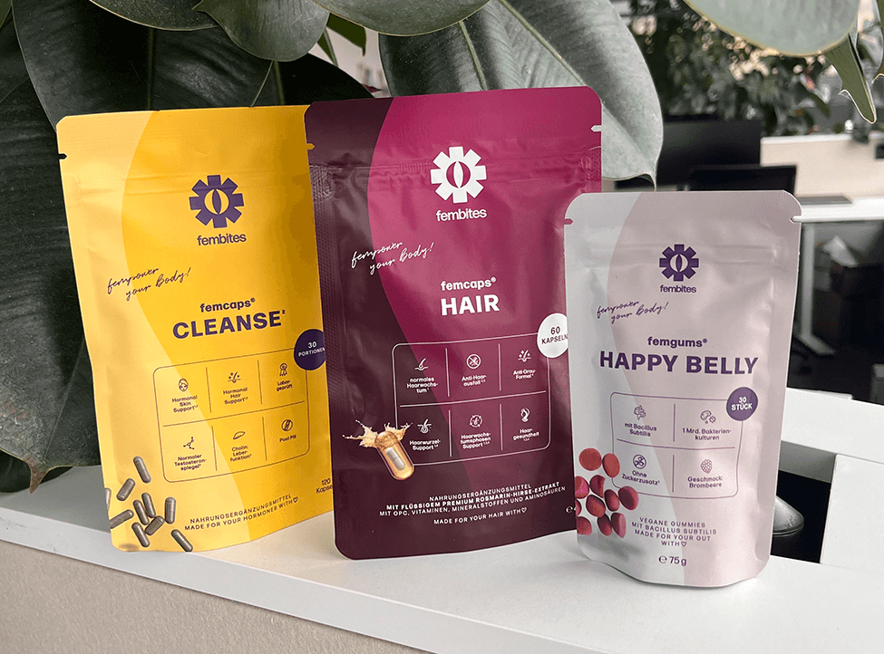 fembites Happy Belly, Hair und Cleanse